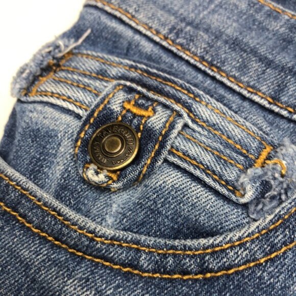 PREMIUM VINTAGE TAVERNITI SO MIDRISE SKINNY JEANS 25x28 - Picture 6 of 12